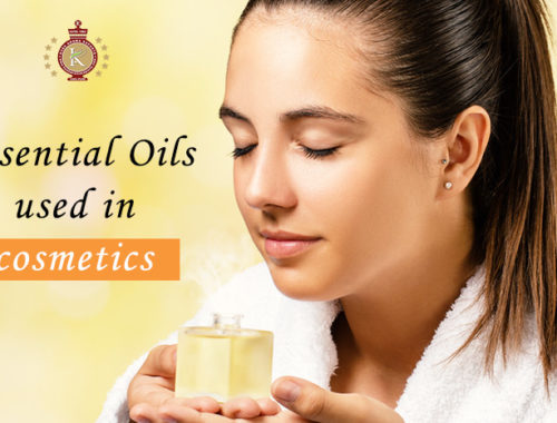 essential oils in cosmetics