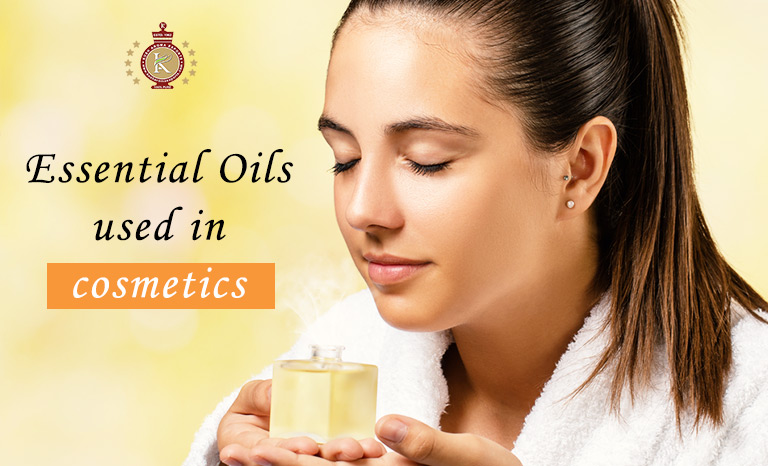 essential oils in cosmetics