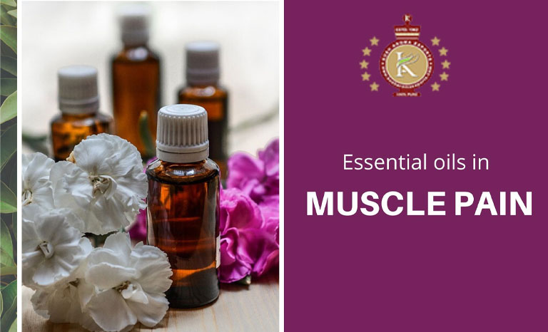 essential oils for muscle pain