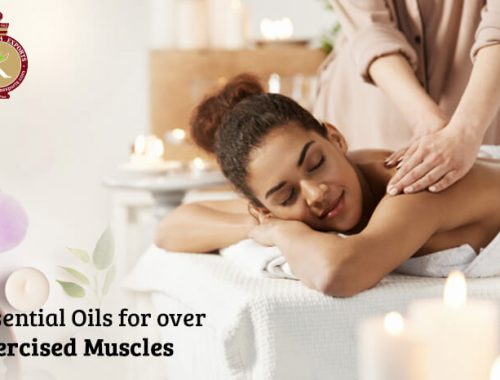 essential oils for over exercised muscles