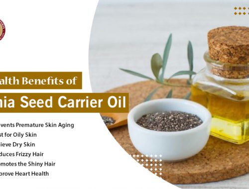 Chia seed carrier oil