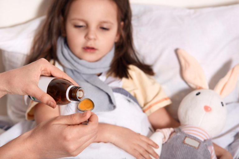 Essential oils treat uneasiness in children